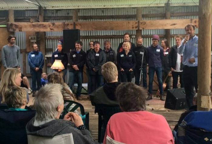 The hardworking and passionate team at Nature Glenelg Trust are introduced to the audience, on a day that marks a significant milestone for our organisation.